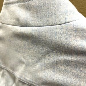 Calvin Klein capsleeve button down business dress